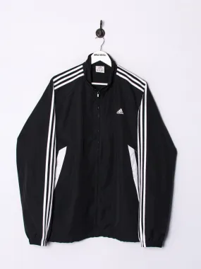 Adidas Black Long Track Jacket