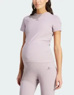 Adidas Camiseta Ribbed Fitted (Premamá)