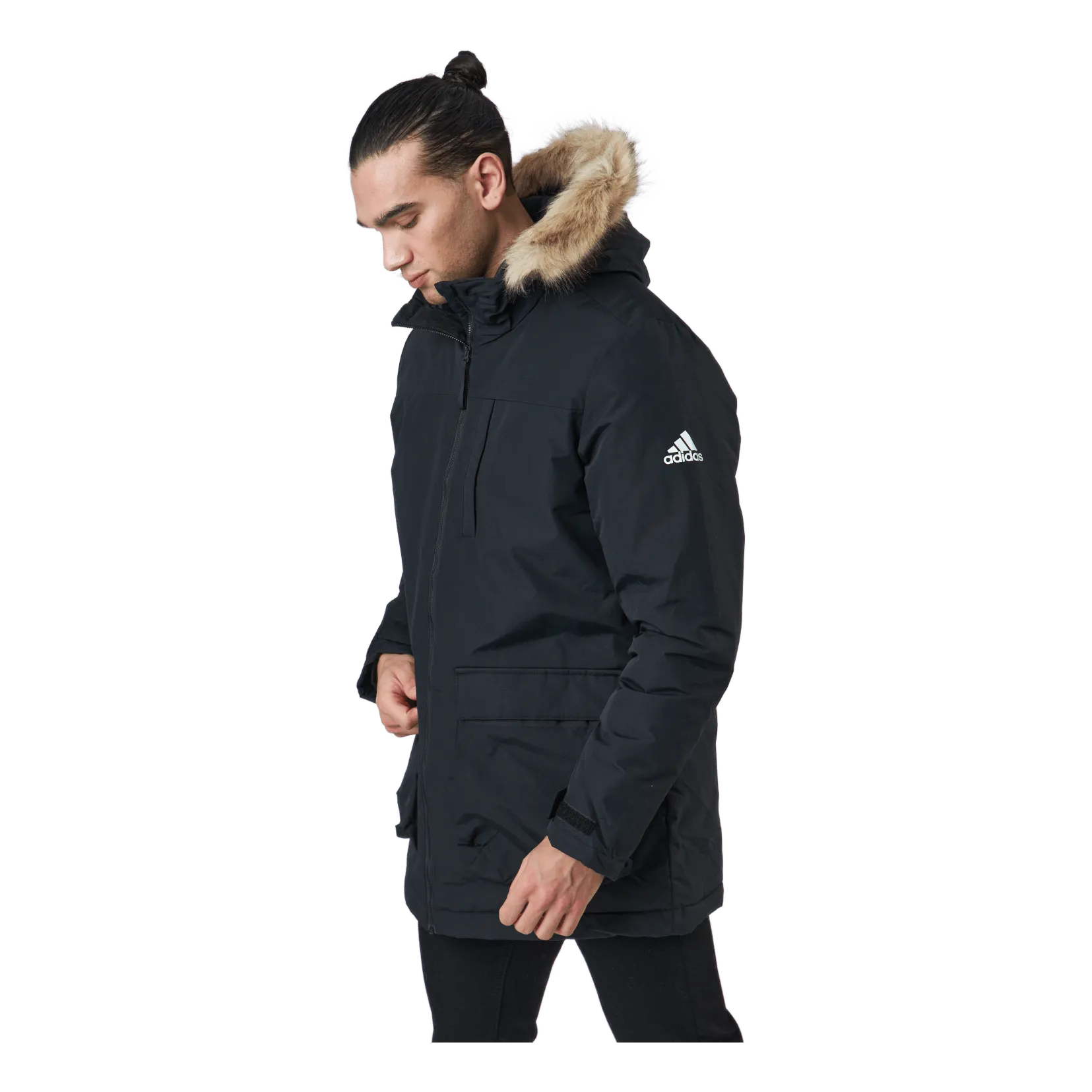 Adidas Hooded Parka Black