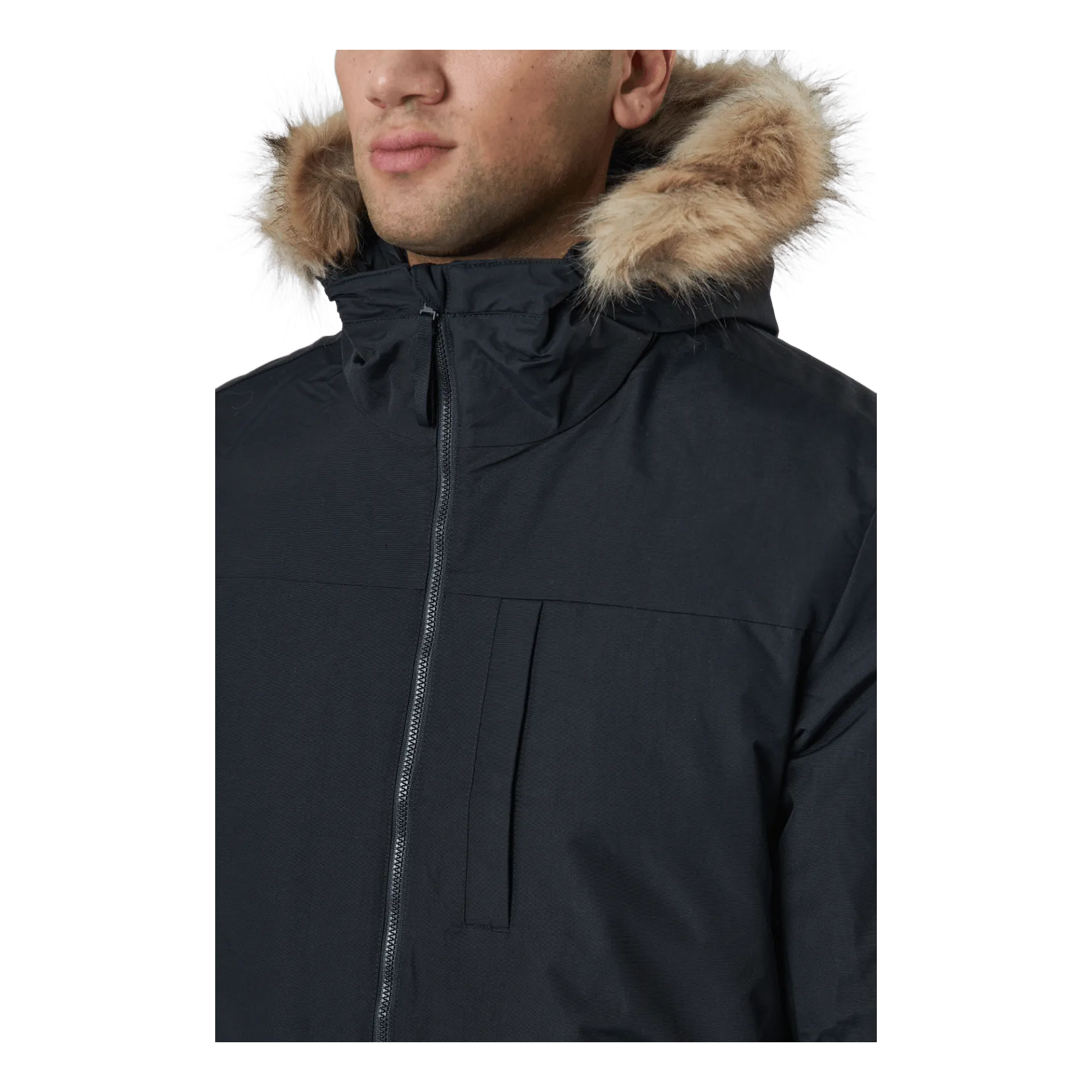 Adidas Hooded Parka Black