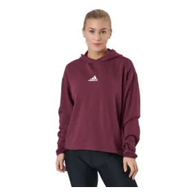 Adidas Youforyou Hoodie Victory Crimson / Victory Crimson