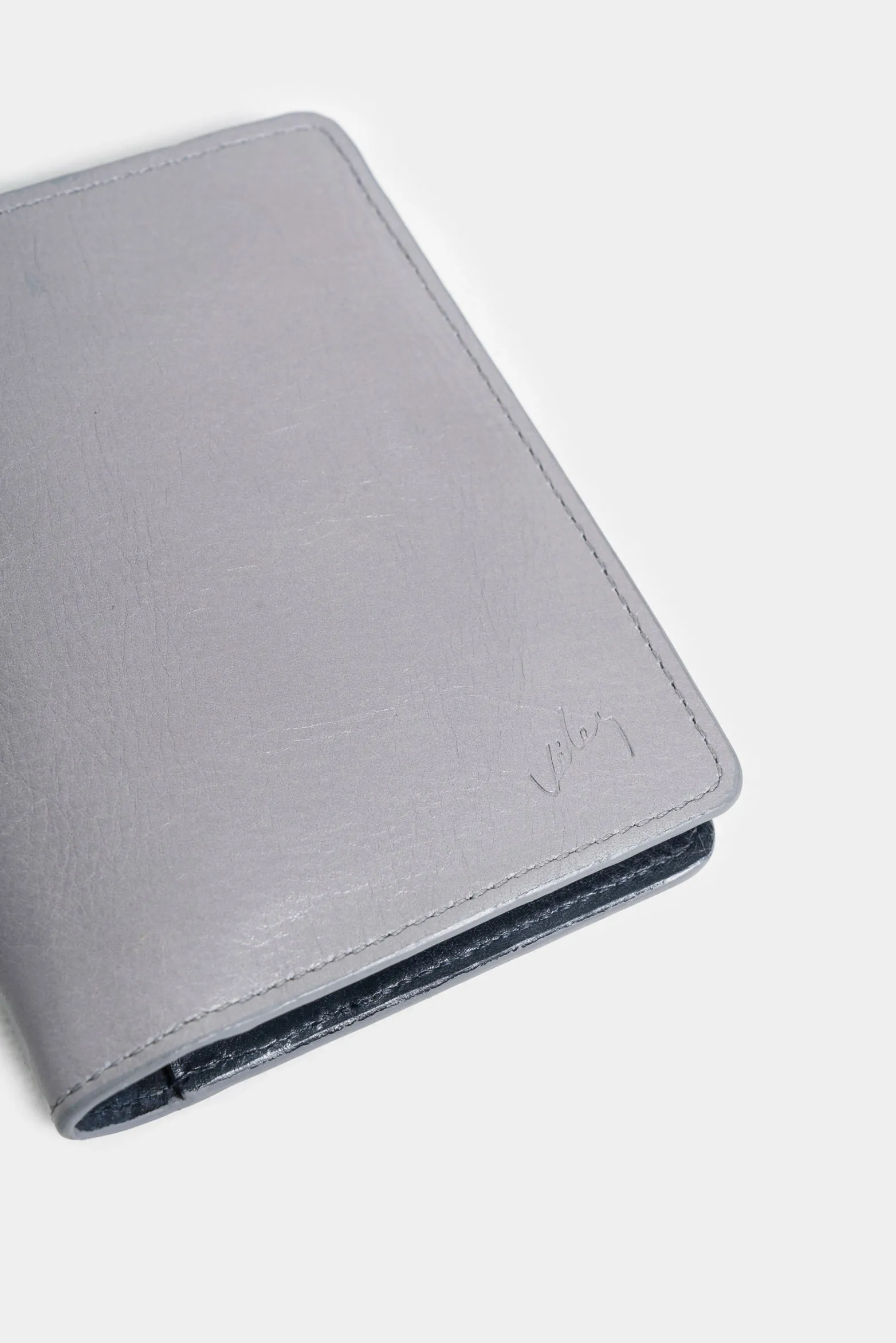 Billetera turkana de cuero para hombre vertical