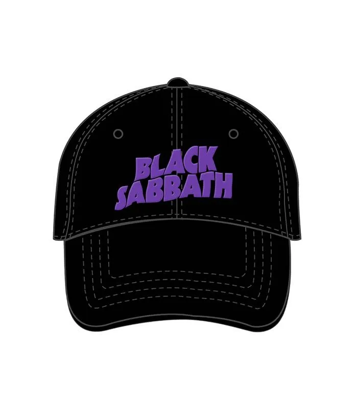 Black Sabbath Gorra Logo y Demonio Baseball Cap Licencia Oficial RockOff BSCAP01