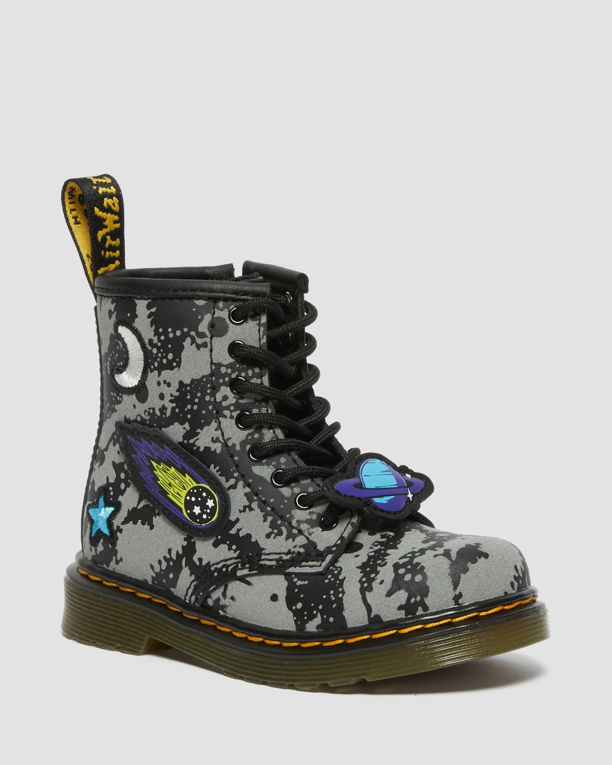 Botas 1460 Space Hydro para niños en piel