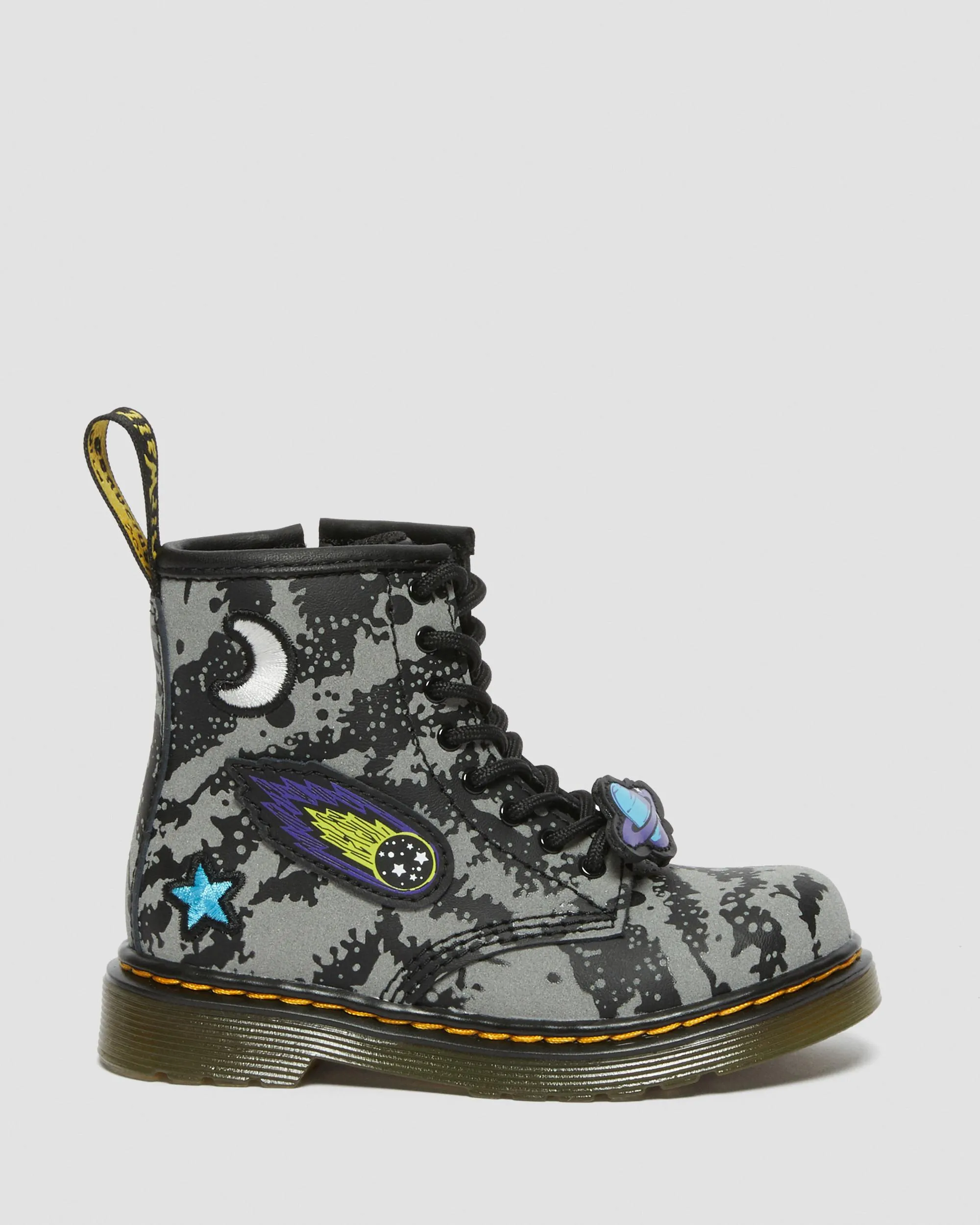 Botas 1460 Space Hydro para niños en piel