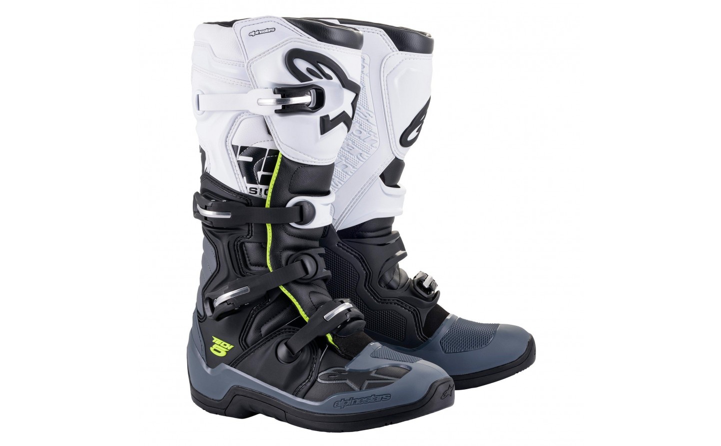 Botas Alpinestars Tech 5 Negro Gris Blanco |2015015-102|