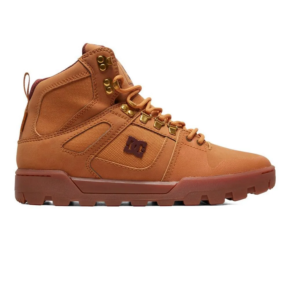 Botas altas impermeables DC SHOES para hombre PURE HIGH-TOP WR BOOT (tan) Ref. ADYB100006 Camel