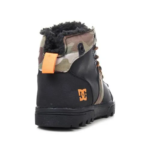 Botas altas impermeables nieve borrego DC SHOES para hombre WOODLAND Black/multi (KMI) Ref. 303241 negra/camuflaje