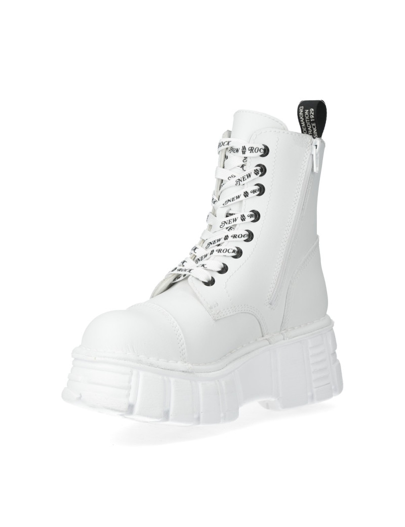 Botas blancas newrock mili