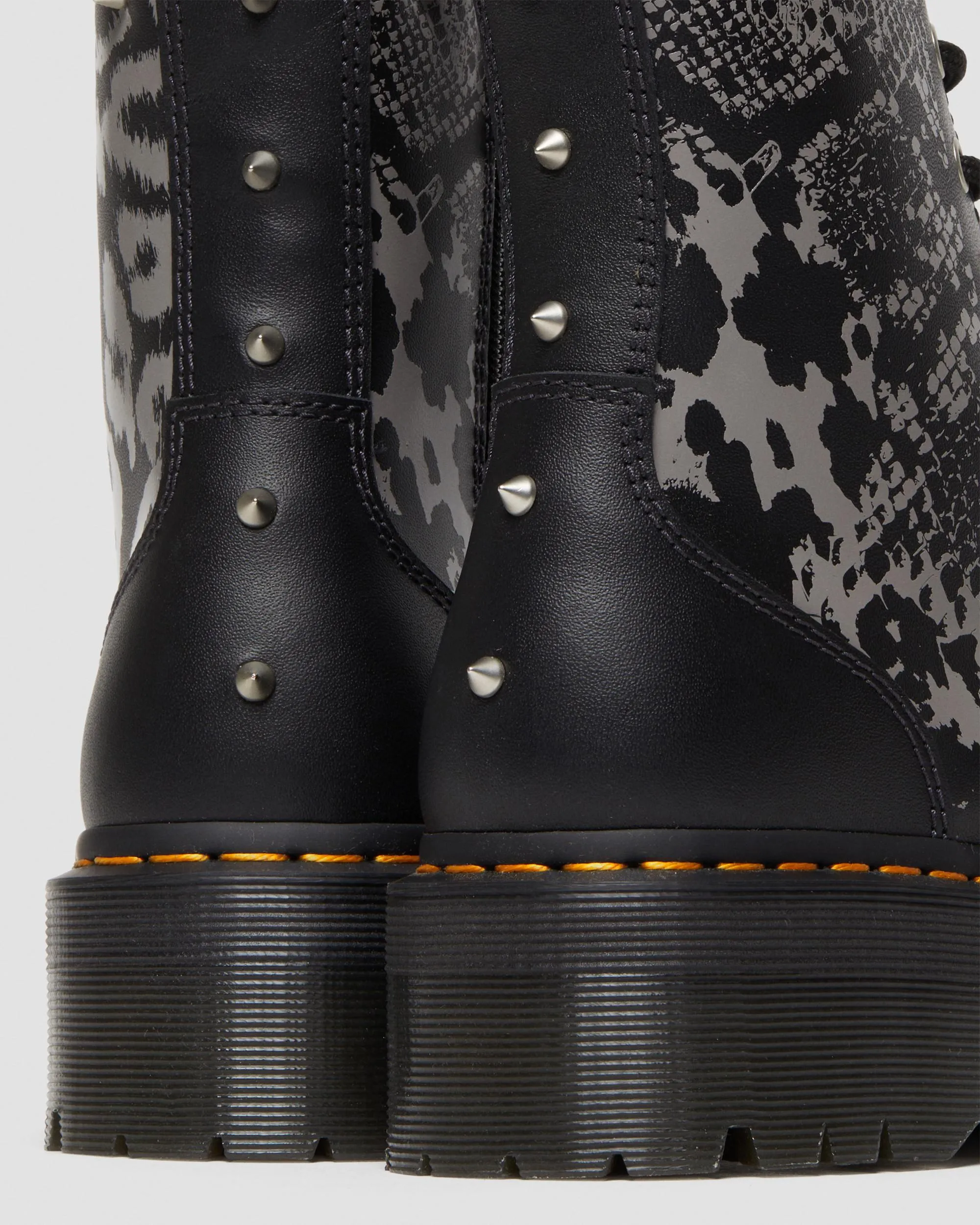 Botas con plataforma Jadon Animal Clash en piel