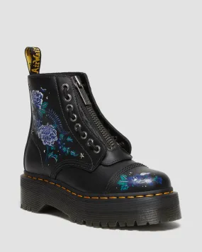 Botas con plataforma Sinclair Mystic Floral en piel