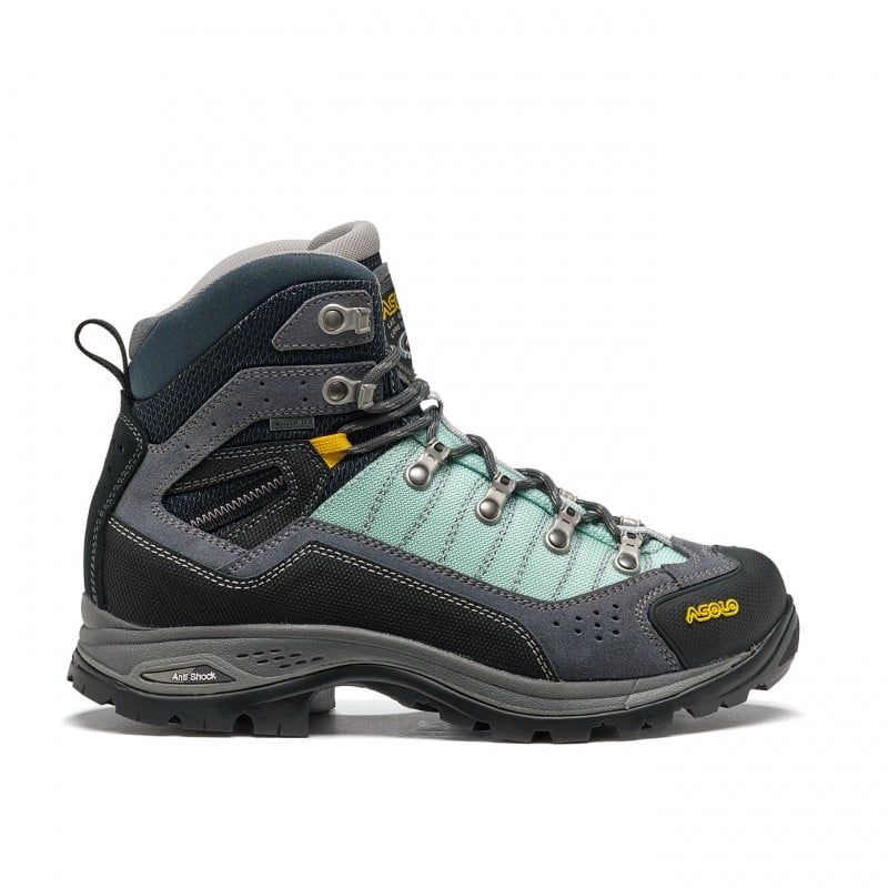 Botas de montaña Asolo Drifter I Evo GV (GREY/BROOK GREEN) Mujer