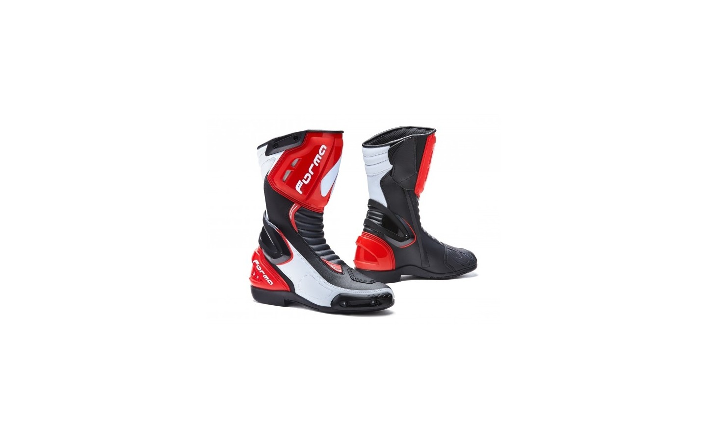 Botas Forma Freccia Negro Blanco Rojo |FORV180-999810|