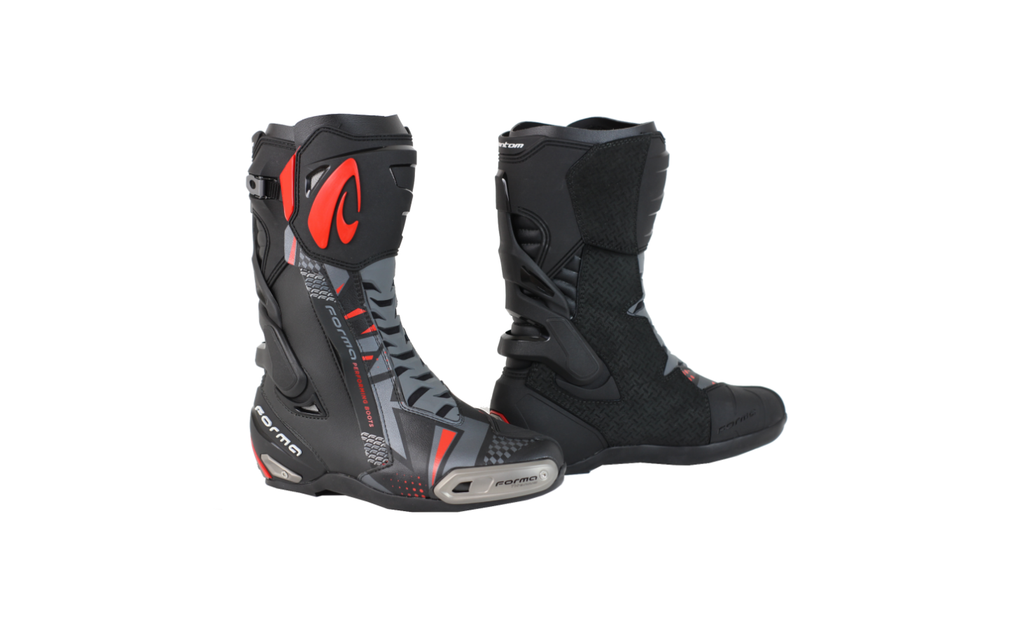 Botas Forma Phantom Negro Gris Rojo |FORV310-991510|