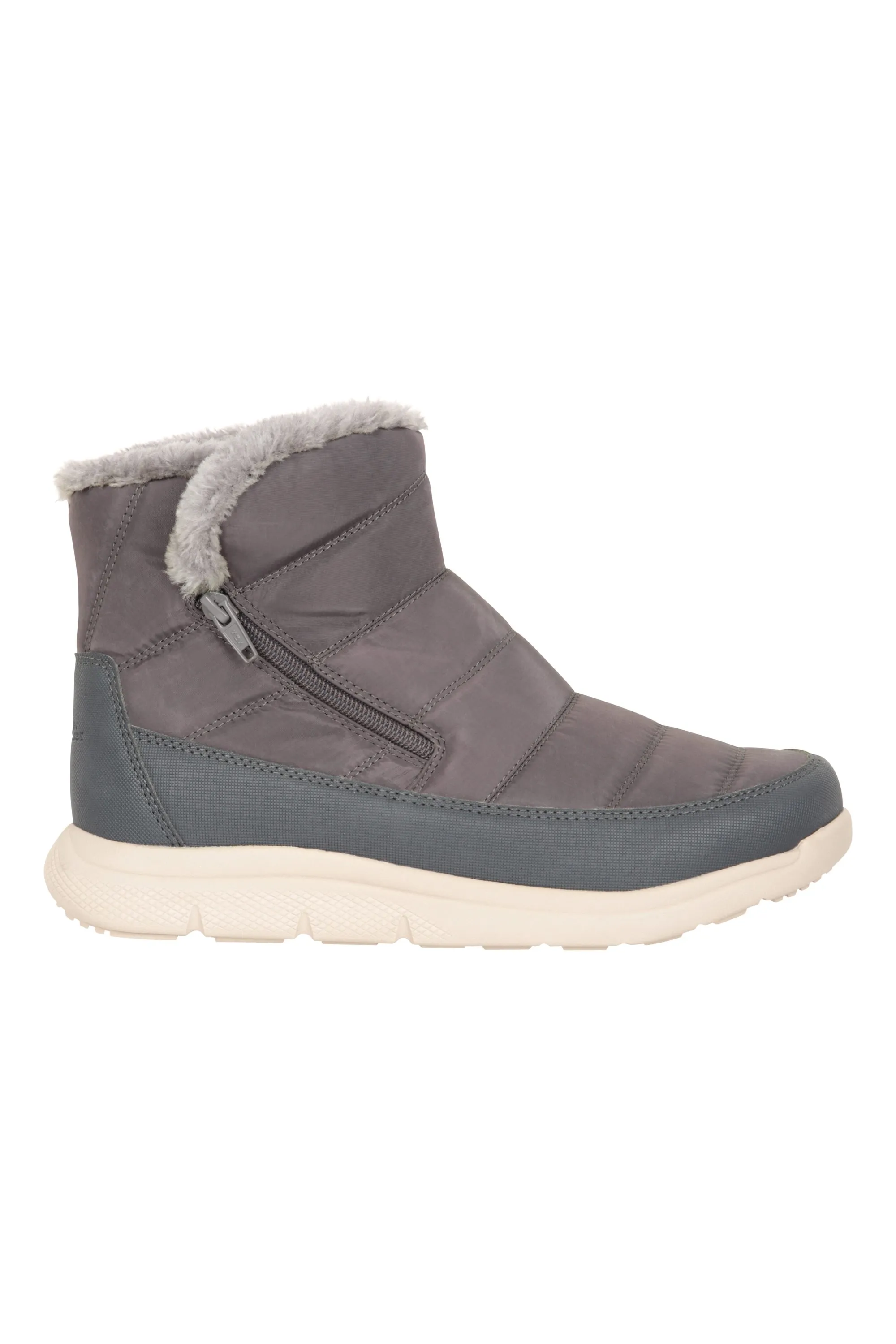 Botas Nieve Boston Forro Polar Mujer