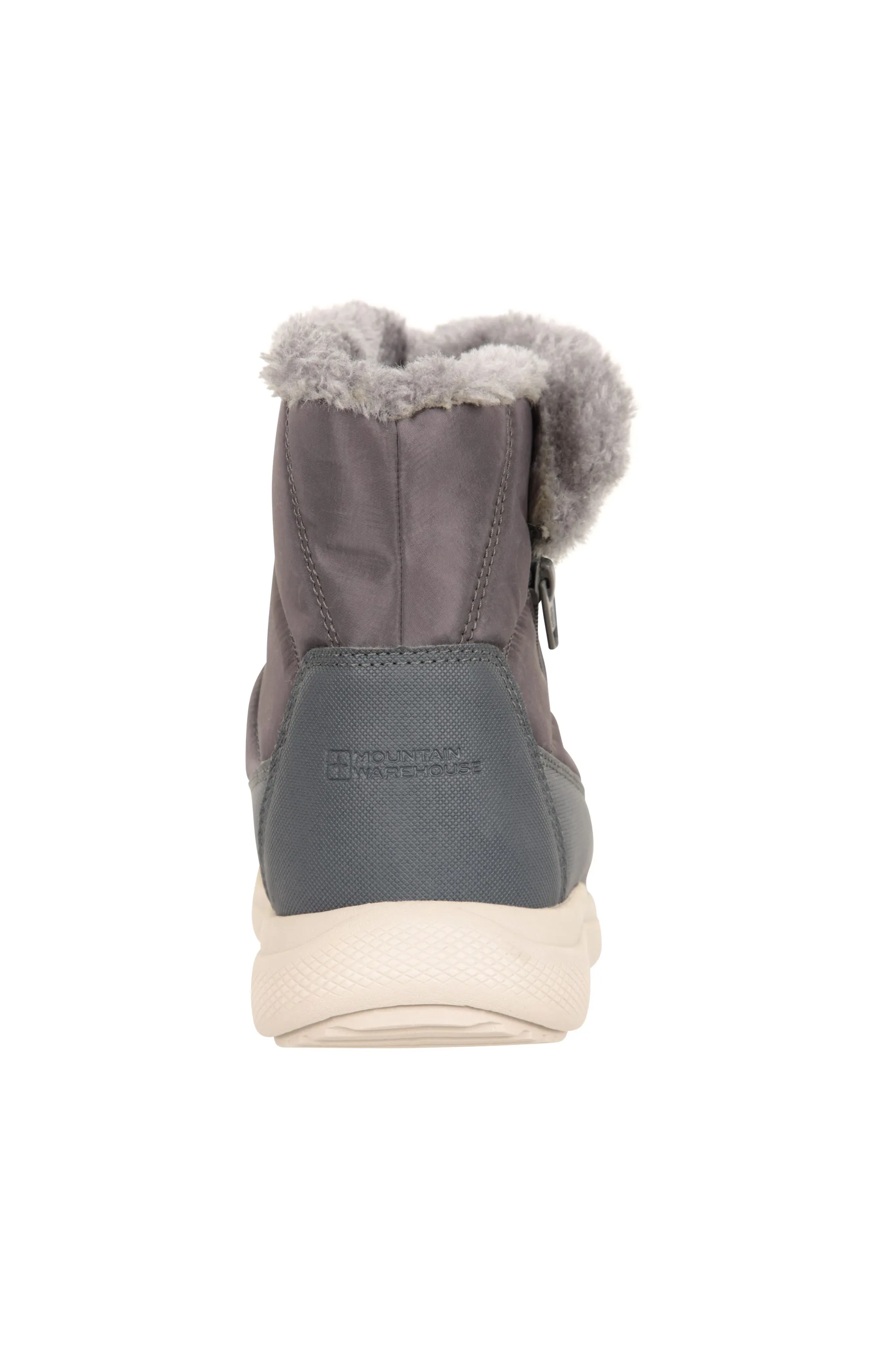 Botas Nieve Boston Forro Polar Mujer