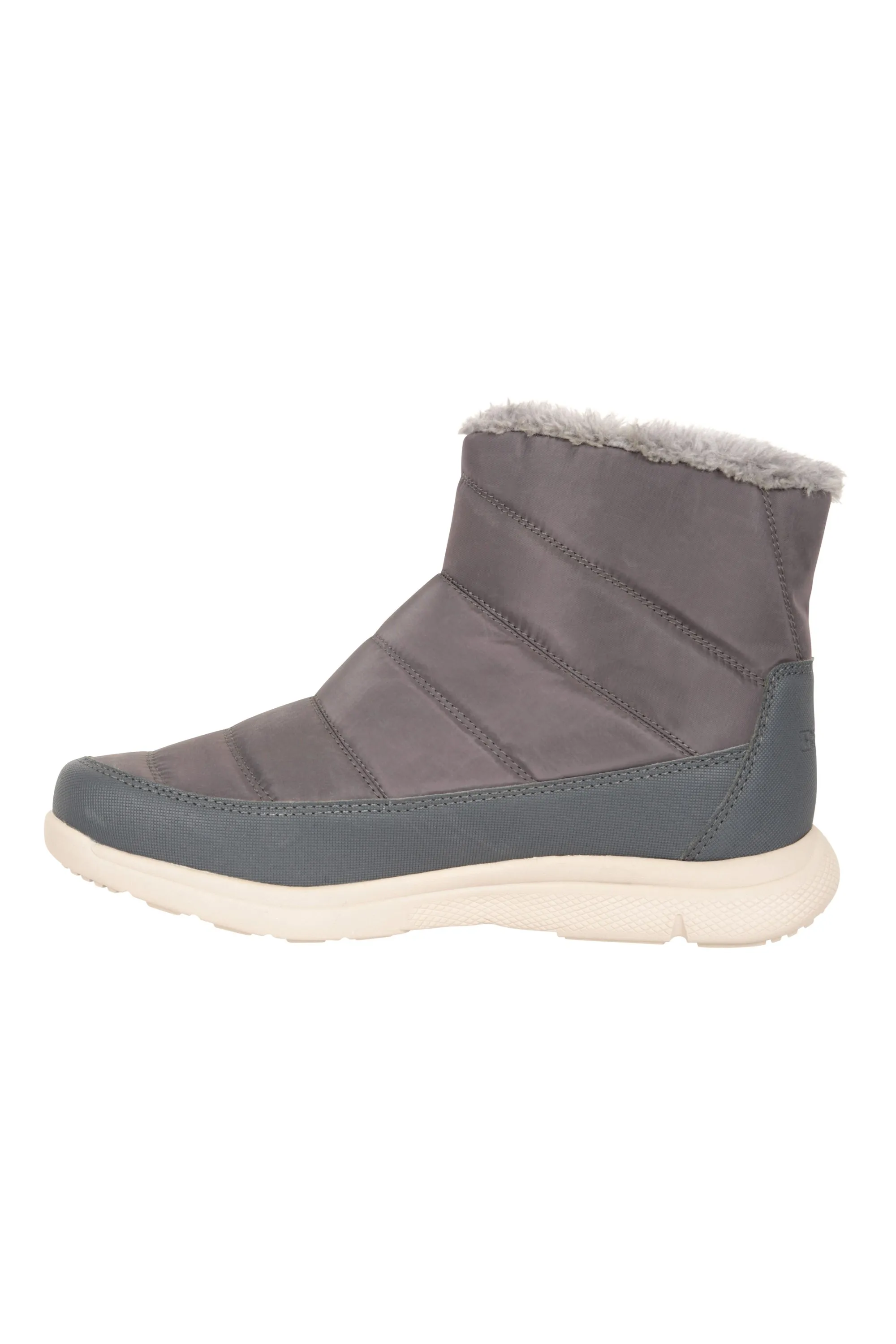 Botas Nieve Boston Forro Polar Mujer