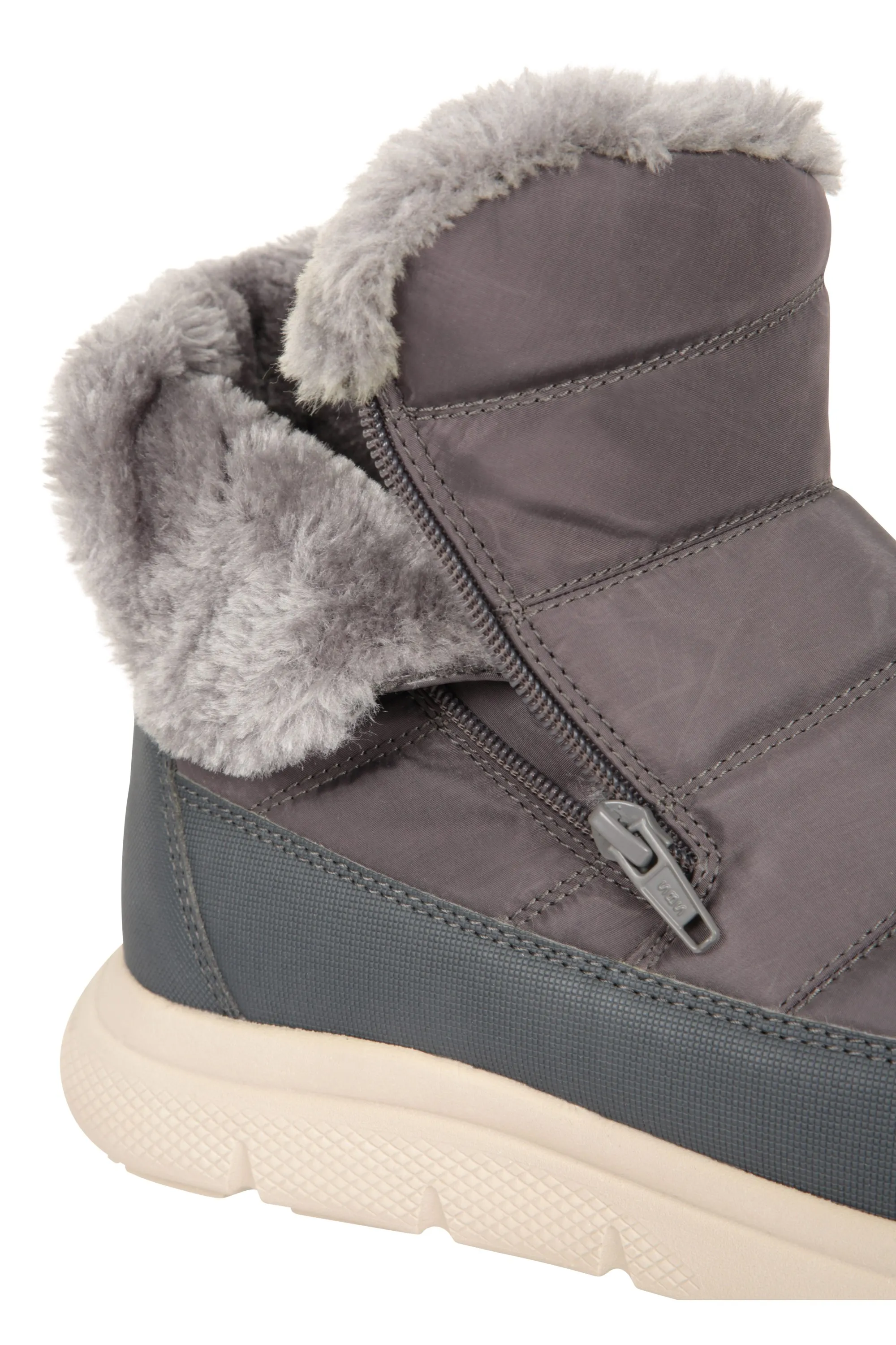 Botas Nieve Boston Forro Polar Mujer