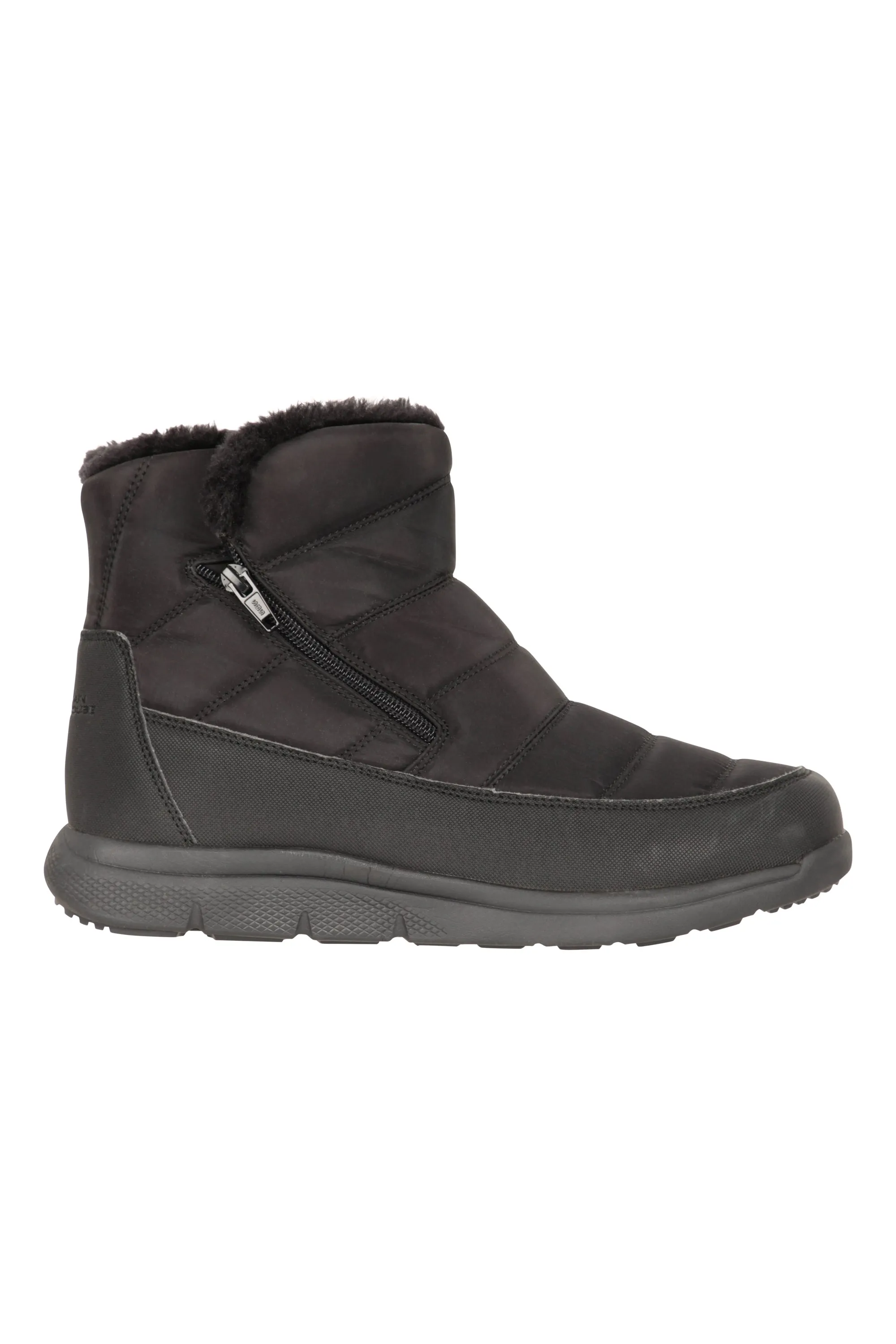 Botas Nieve Boston Forro Polar Mujer