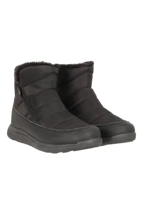 Botas Nieve Boston Forro Polar Mujer