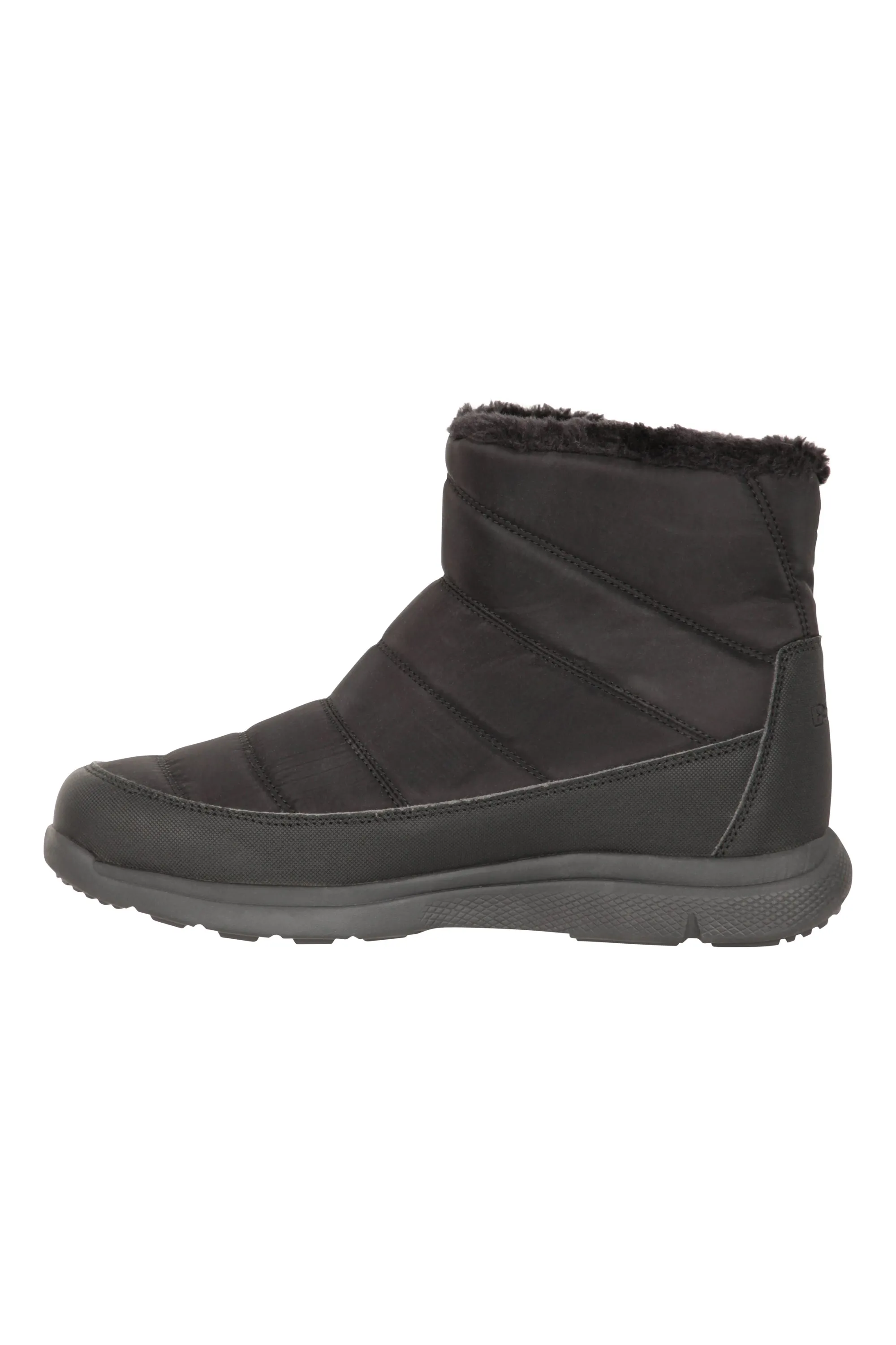 Botas Nieve Boston Forro Polar Mujer