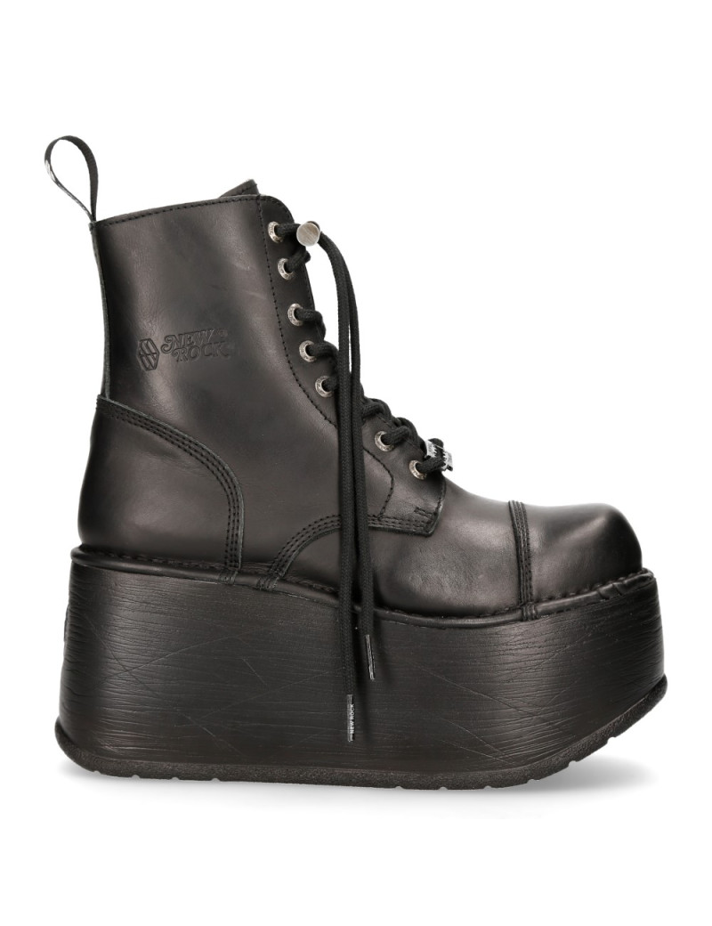 Botas plataforma altas negras