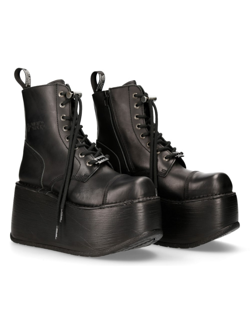 Botas plataforma altas negras