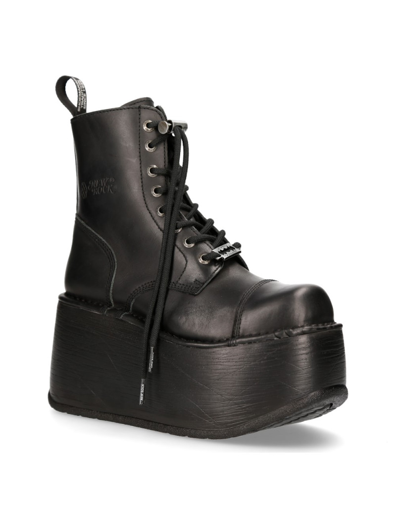 Botas plataforma altas negras