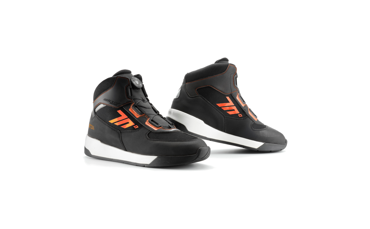 Botas Seventy Sd-Bc10 Urban Negro Naranja |SD320181246|