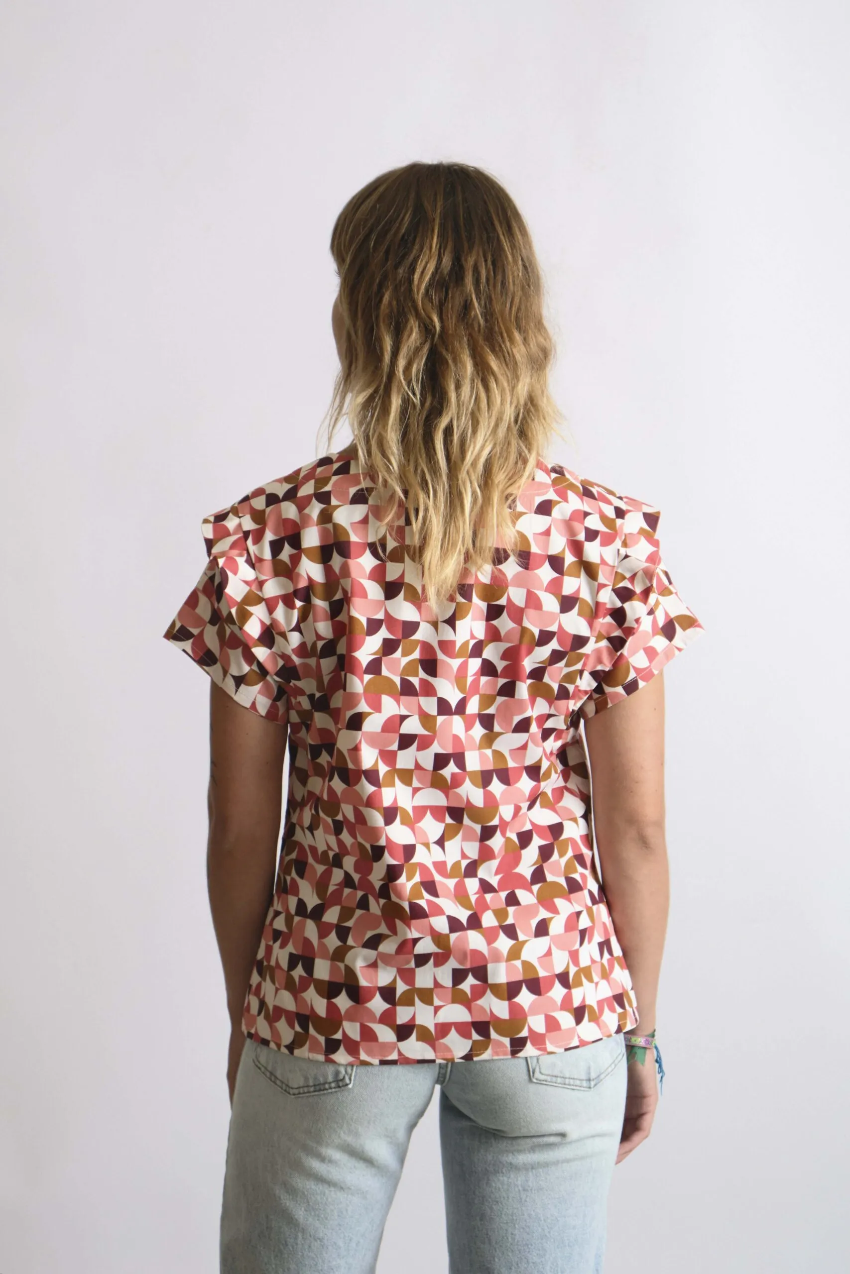 Camisa con volantes CEREIXA