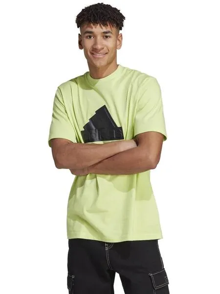 Camiseta Adidas Verde Fosforito Hombre