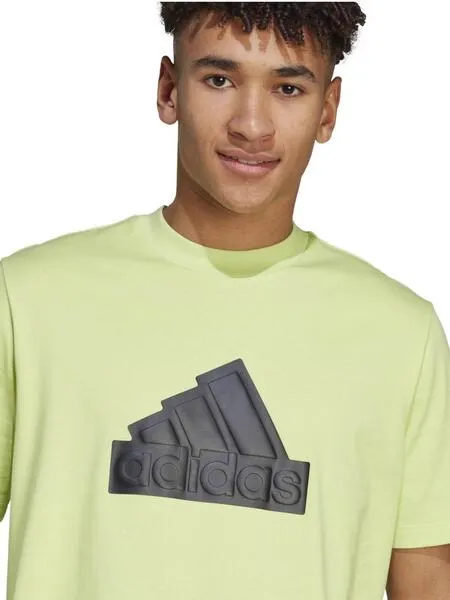 Camiseta Adidas Verde Fosforito Hombre