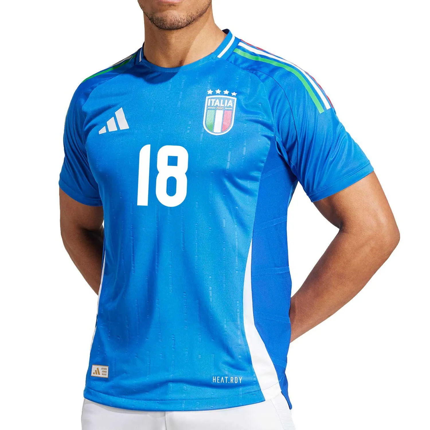 Camiseta auténtica adidas Italia Barella 2024