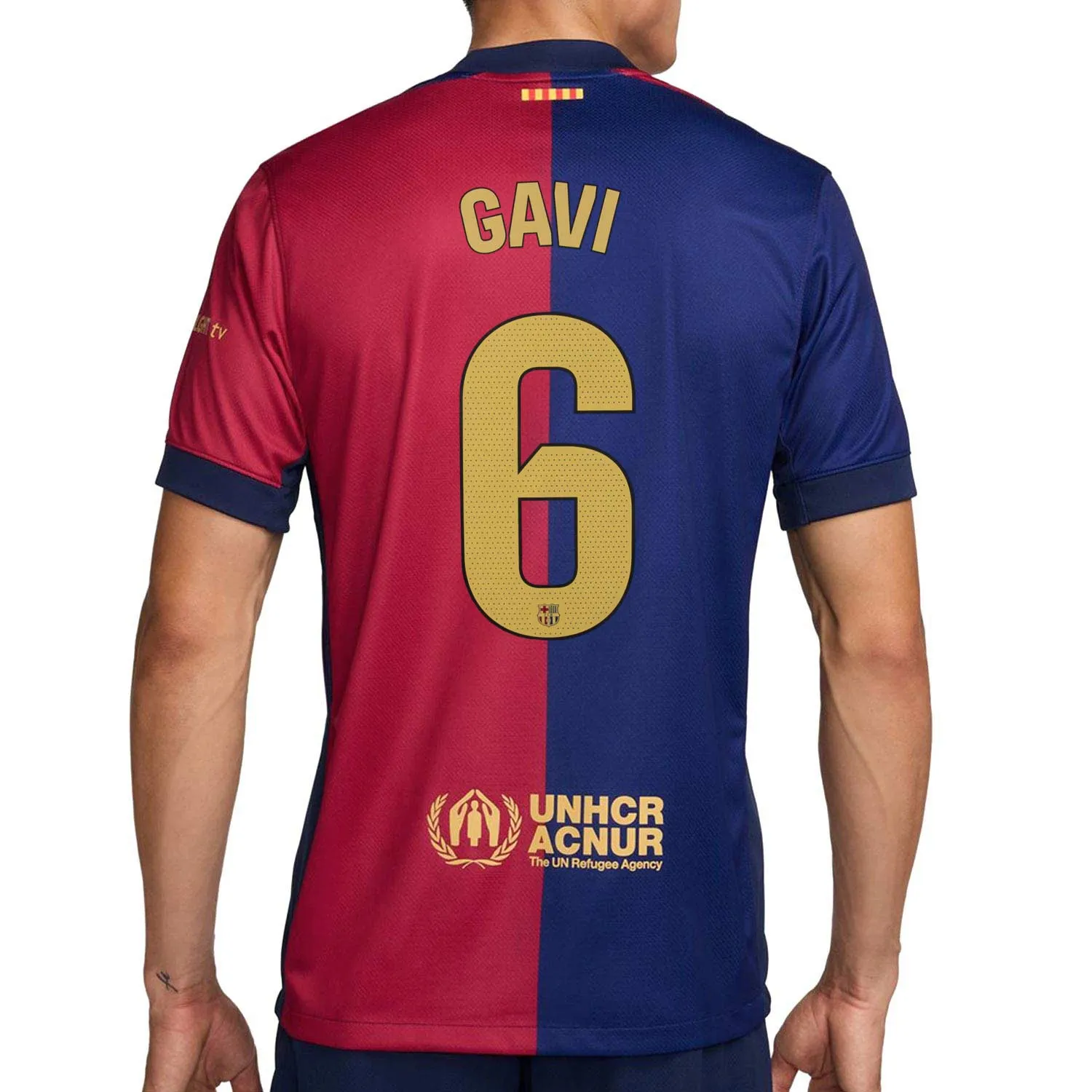 Camiseta Nike Barcelona Gavi 2024 2025 DF Stadium