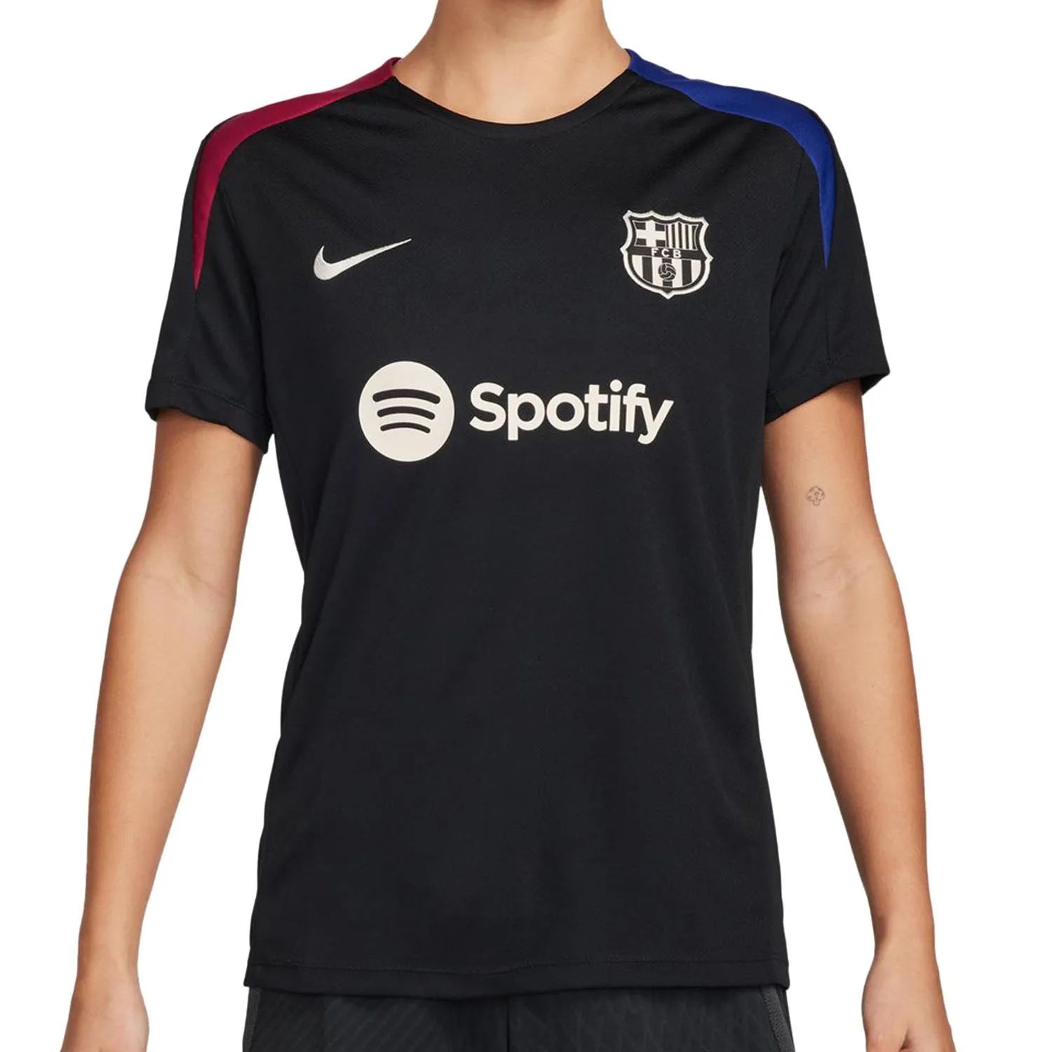 Camiseta Nike Barcelona mujer entrenamiento Dri-Fit Strike