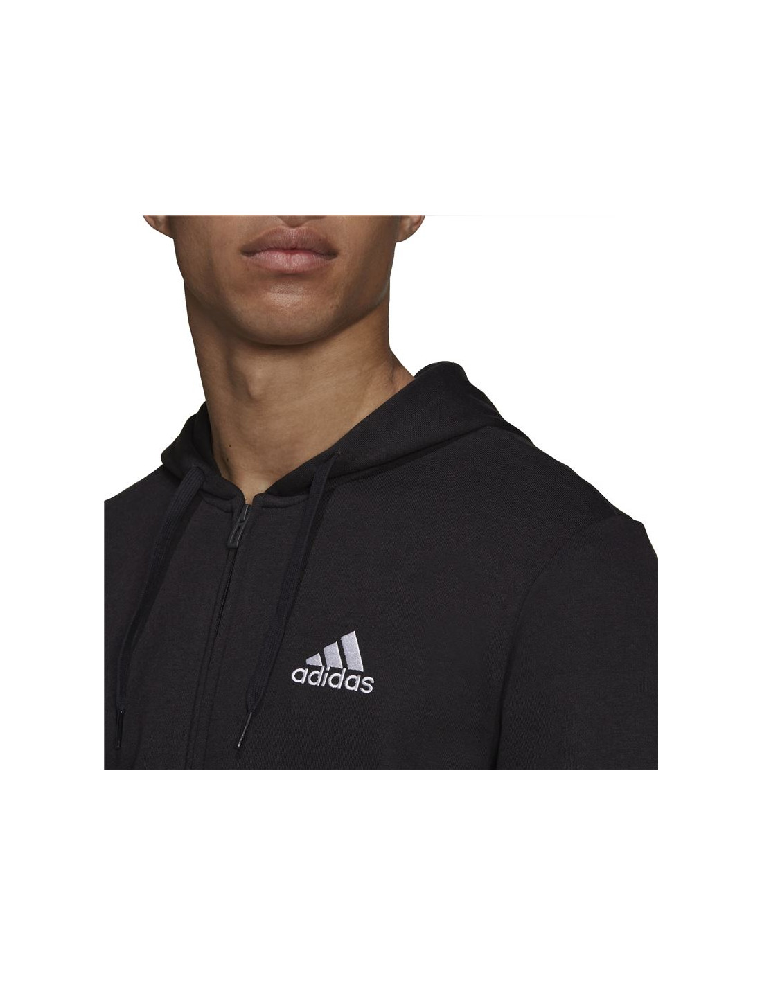 Chaqueta adidas Essentials French Terry Big Logo Black