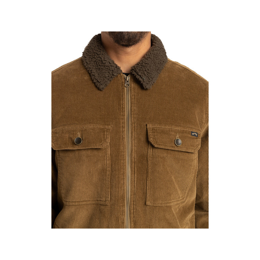 Chaqueta Billabong Barlow Sherpa Cord Para Hombre