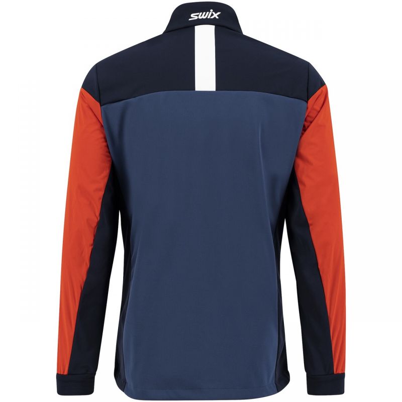 Chaqueta Cross Country SWIX Chaqueta Cross (Lake Blue) Hombre