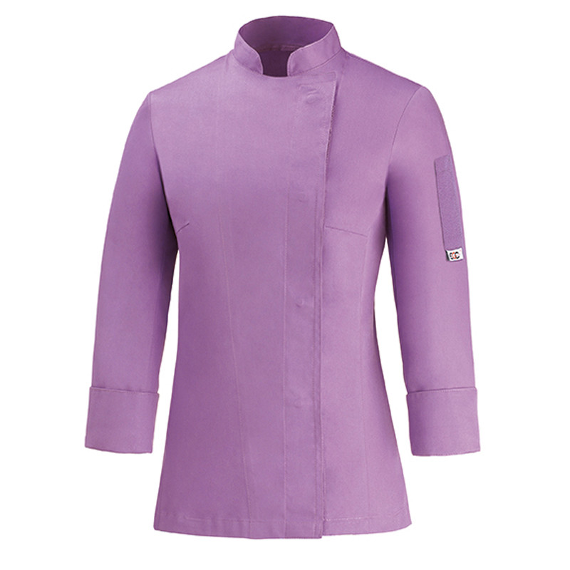 Chaqueta de cocina de mujer Girl Lila - Egochef