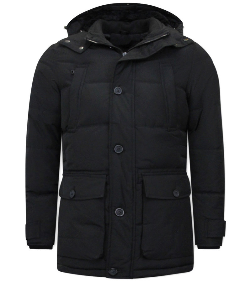 Chaqueta De Hombre Acolchada - 8667 - Negro