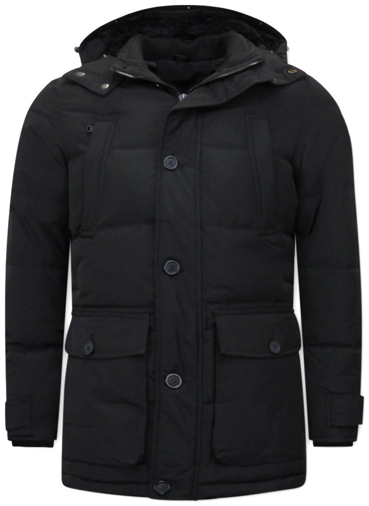 Chaqueta De Hombre Acolchada - 8667 - Negro