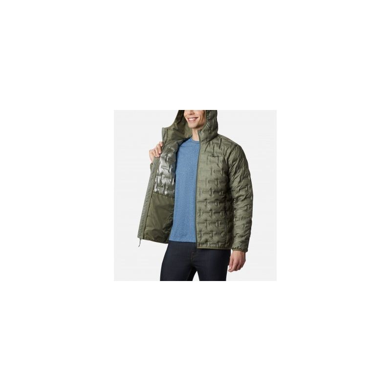 Chaqueta de plumas Columbia Delta Ridge Down (Stone Green) Hombre