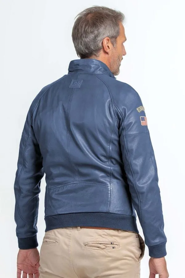 Chaqueta Hombre Steve Mcqueen Harry Sheep Steve Mcqueen Crown Royal Blue