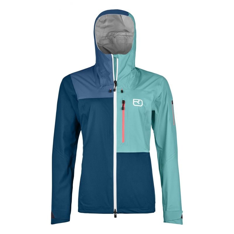 Chaqueta Ortovox 3l Ortler (azul petróleo) Mujer