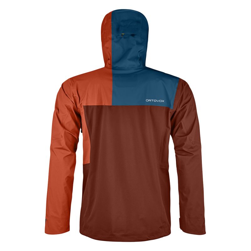 Chaqueta Ortovox 3l Ortler (Clay Orange) Hombre