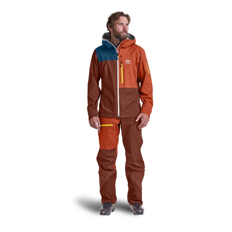 Chaqueta Ortovox 3l Ortler (Clay Orange) Hombre