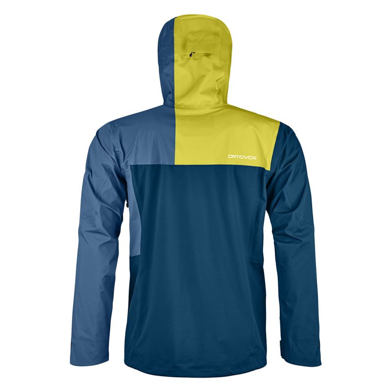 Chaqueta para hombre Ortovox 3l Ortler (azul petróleo)