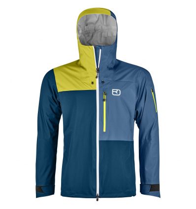 Chaqueta para hombre Ortovox 3l Ortler (azul petróleo)