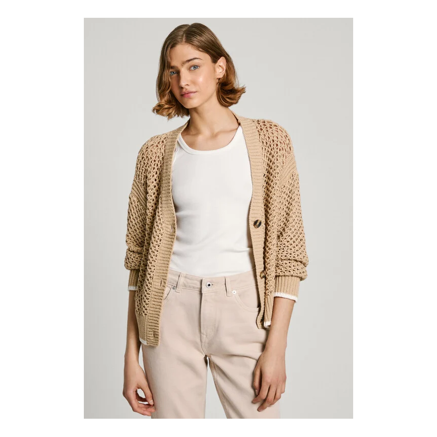 Chaqueta Pepe Jeans Isabella Cardigan Para Mujer