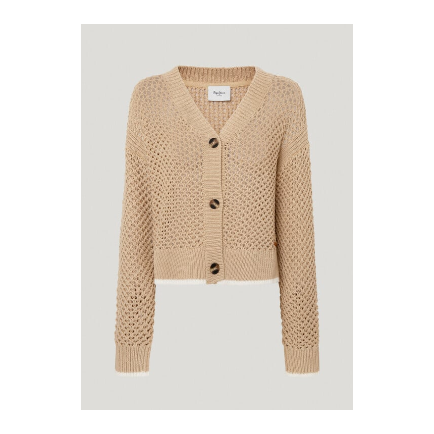 Chaqueta Pepe Jeans Isabella Cardigan Para Mujer